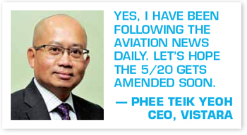 Phee Teik Yeoh CEO, Vistara